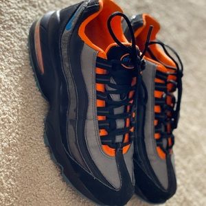 Orange, blue, black 95 Airmax